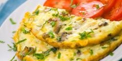 Houbová omeleta