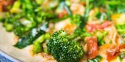 Listový salát s brokolicí a mrkví